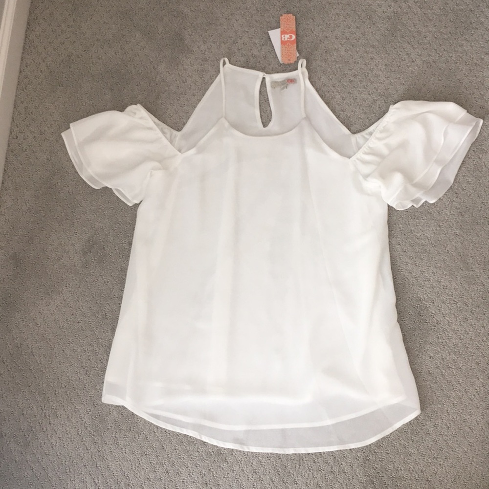 White Gianni Bini top